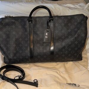Louis Vuitton Monogram Eclipse keepall 55